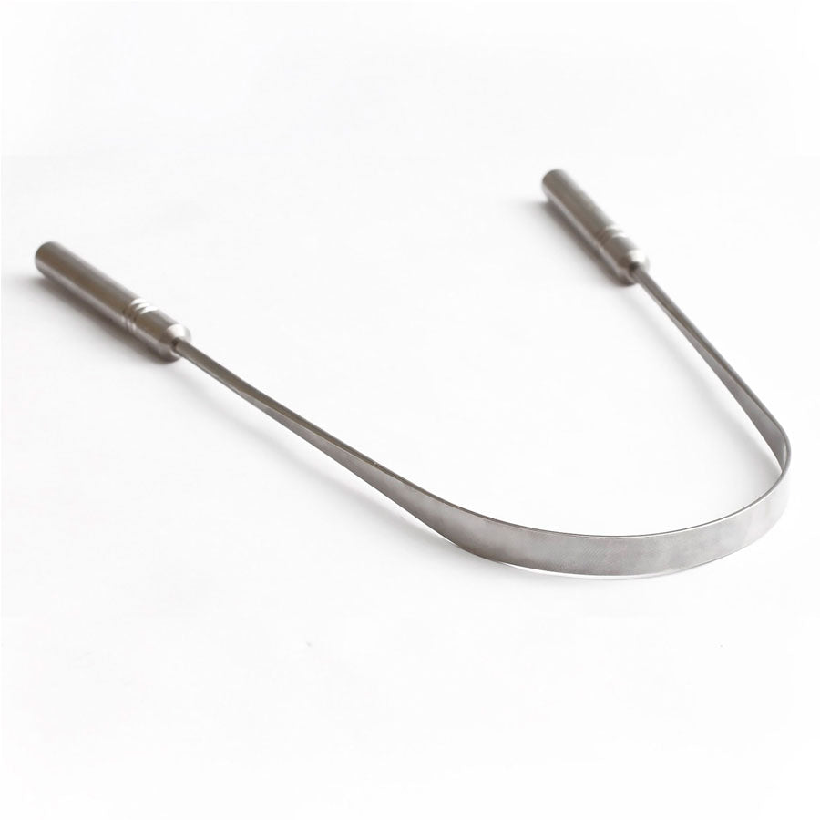 stainless steel tongue cleaner